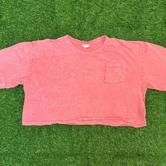 other Tops - Women's Retro Coral ‘Corpus Christi, Texas’ Graphic Crop Top